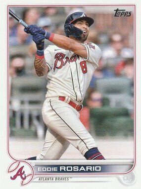 Eddie Rosario - 2022 Topps Series 1 Baseball Card